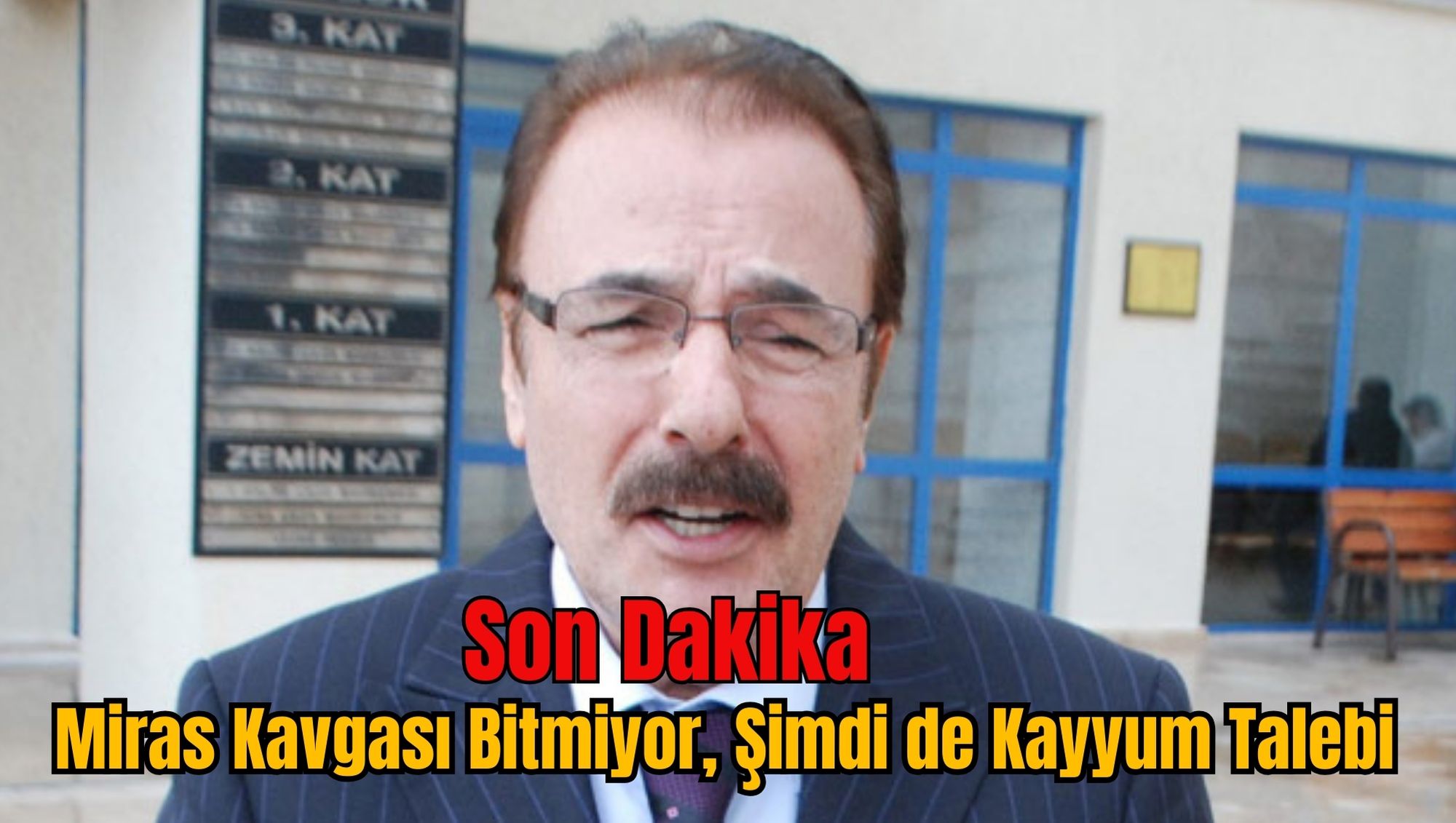 Son Dakika: Miras Kavgası Bitmiyor, Şimdi de Kayyum Talebi