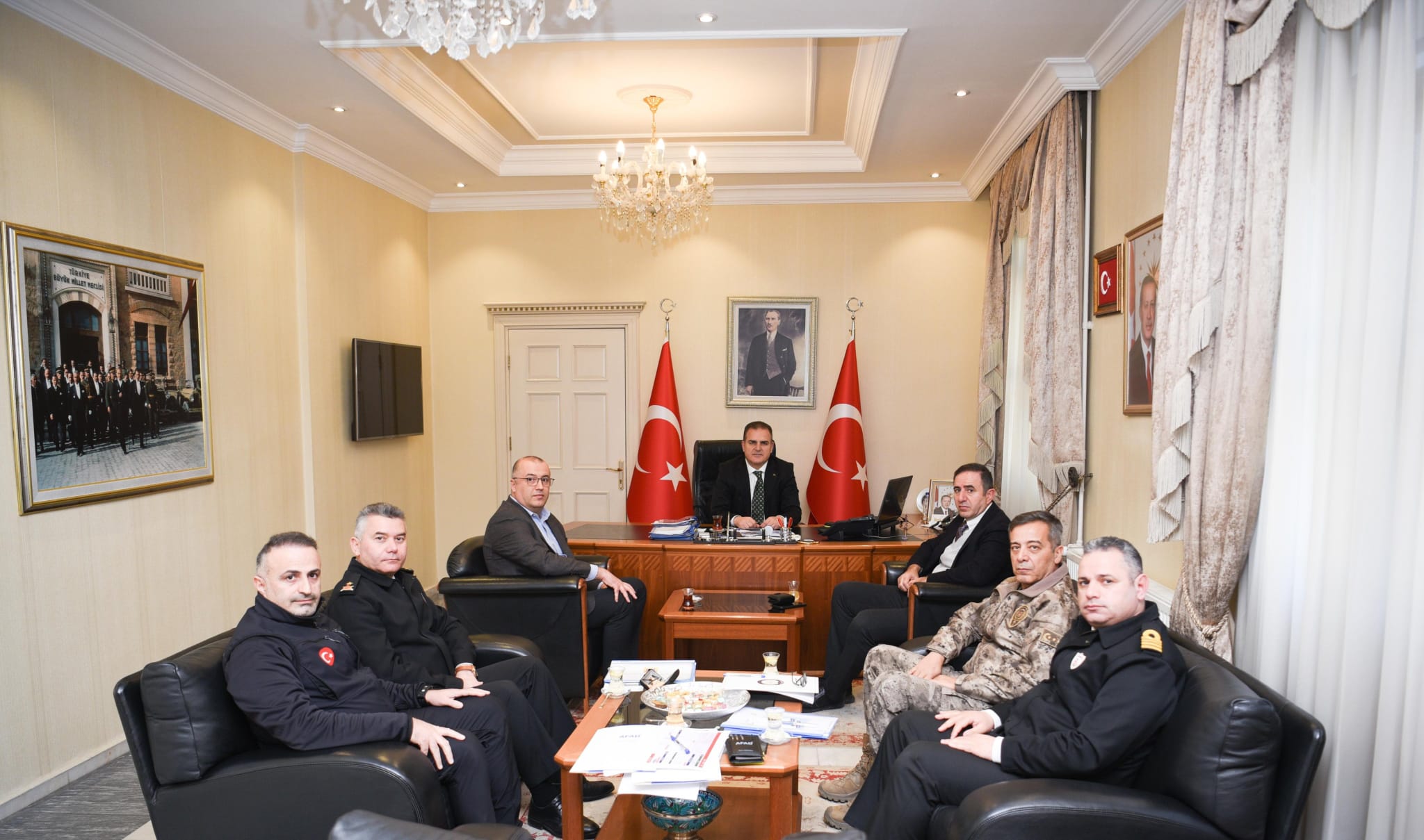 Muğla'da Afet ve Koordinasyon Toplantısı...