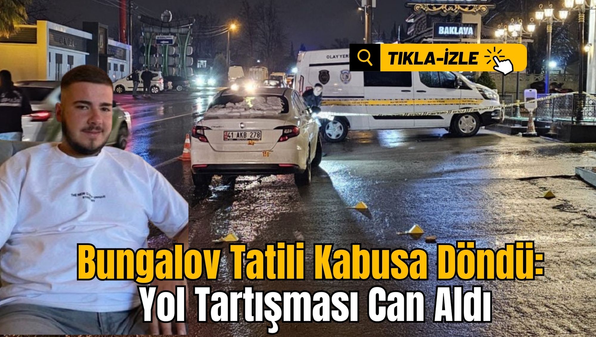 Bungalov Tatili Kabusa Döndü: Yol Tartışması Can Aldı