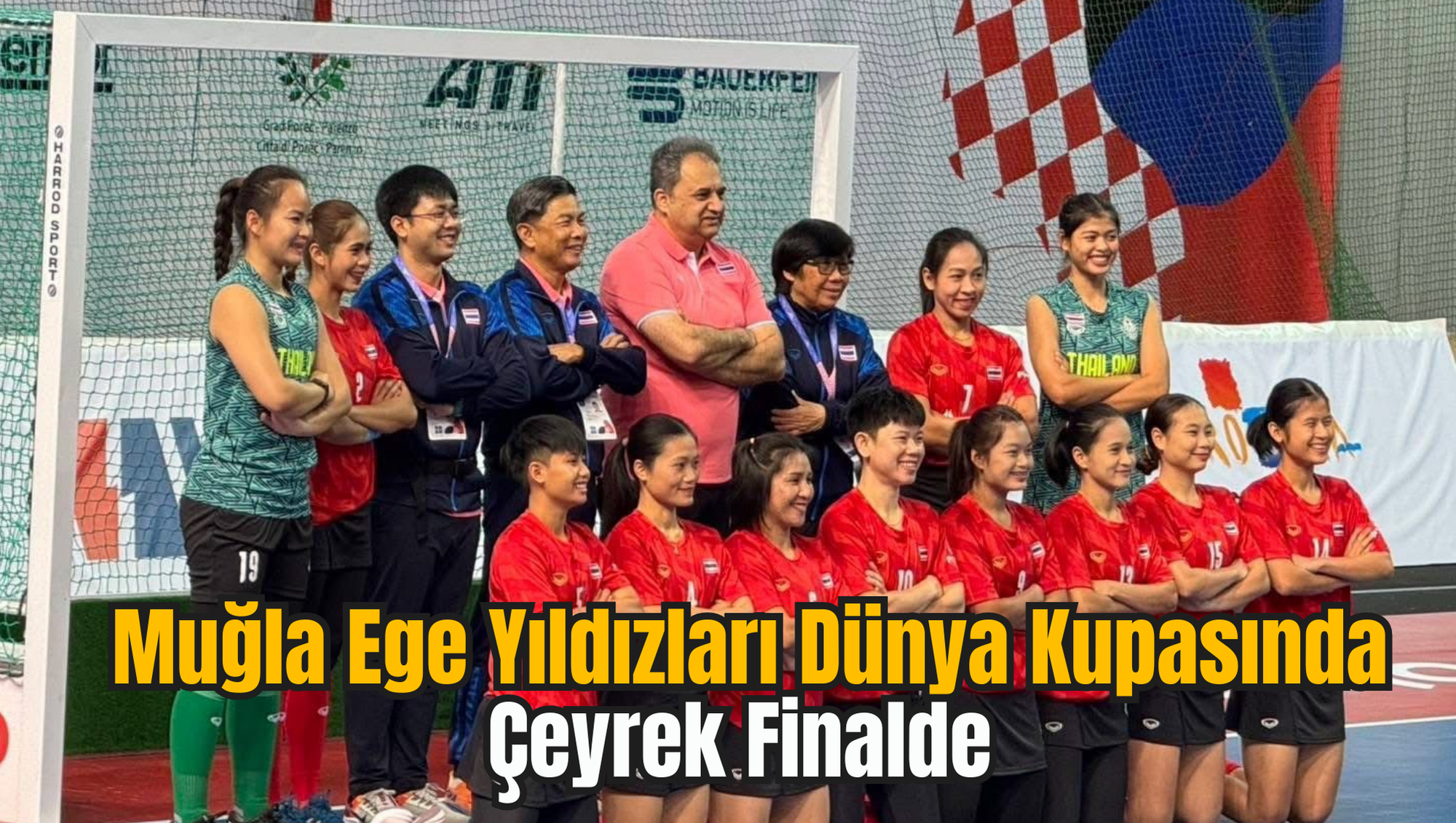 Muğla Ege Yıldızları Dünya Kupası'nda Çeyrek Finalde