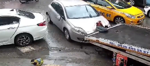 Korkunç Anlar: Aynasını Kıran Motokuryeyi Ezdi