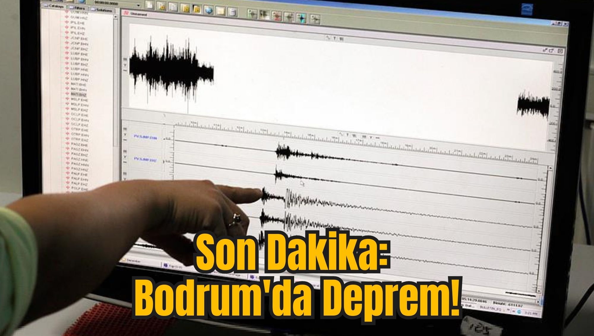 Son Dakika: Bodrum'da Deprem!