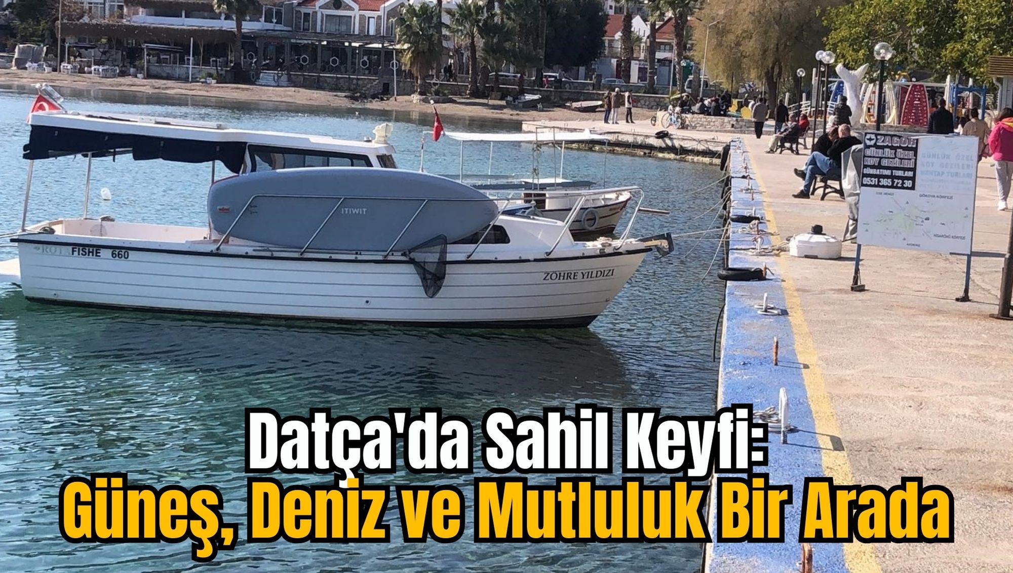 Datça'da Sahil Keyfi: Güneş, Deniz ve Mutluluk Bir Arada