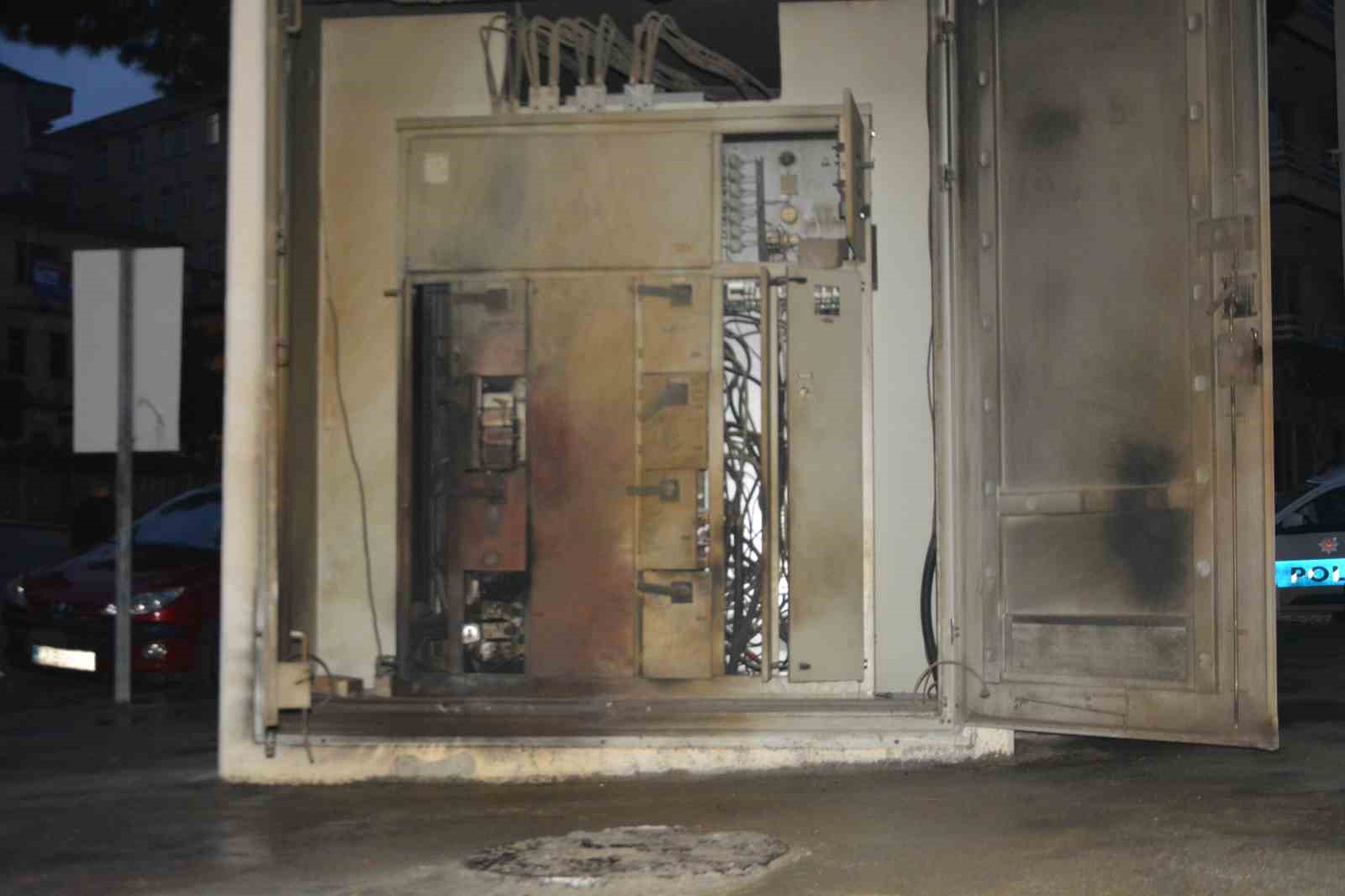 Trafoda Yangın Paniği