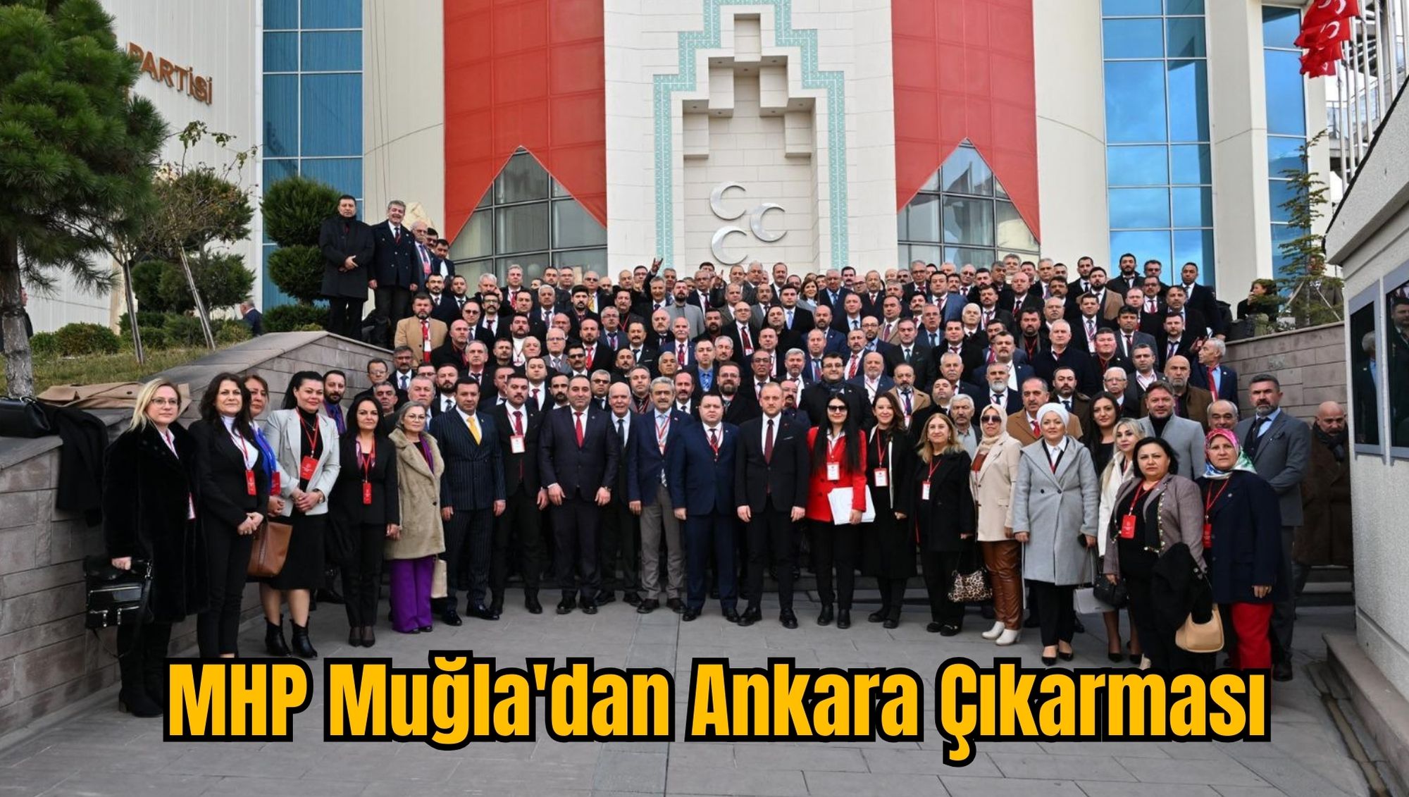 MHP Muğla'dan Ankara Çıkarması