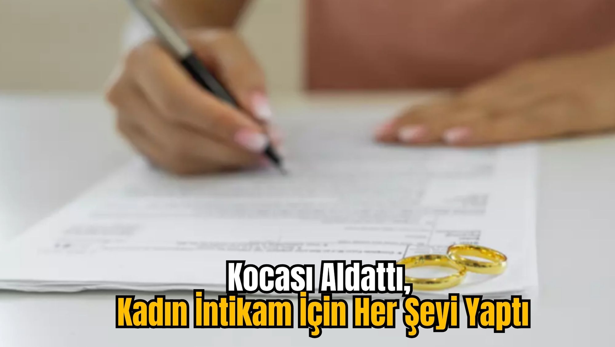 Kocası Aldattı, Kadın İntikam İçin Her Şeyi Yaptı