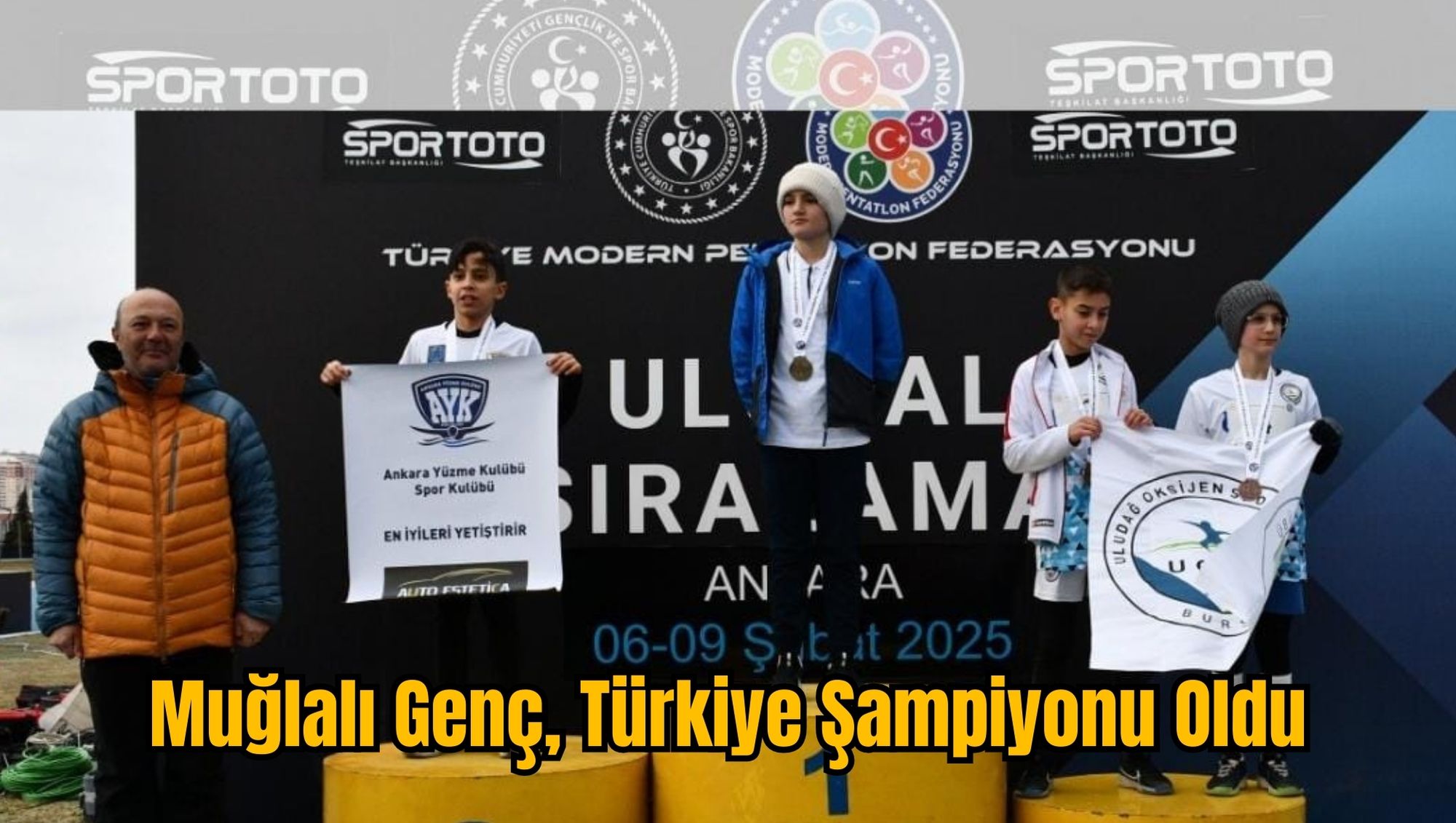 Muğlalı Genç, Türkiye Şampiyonu Oldu