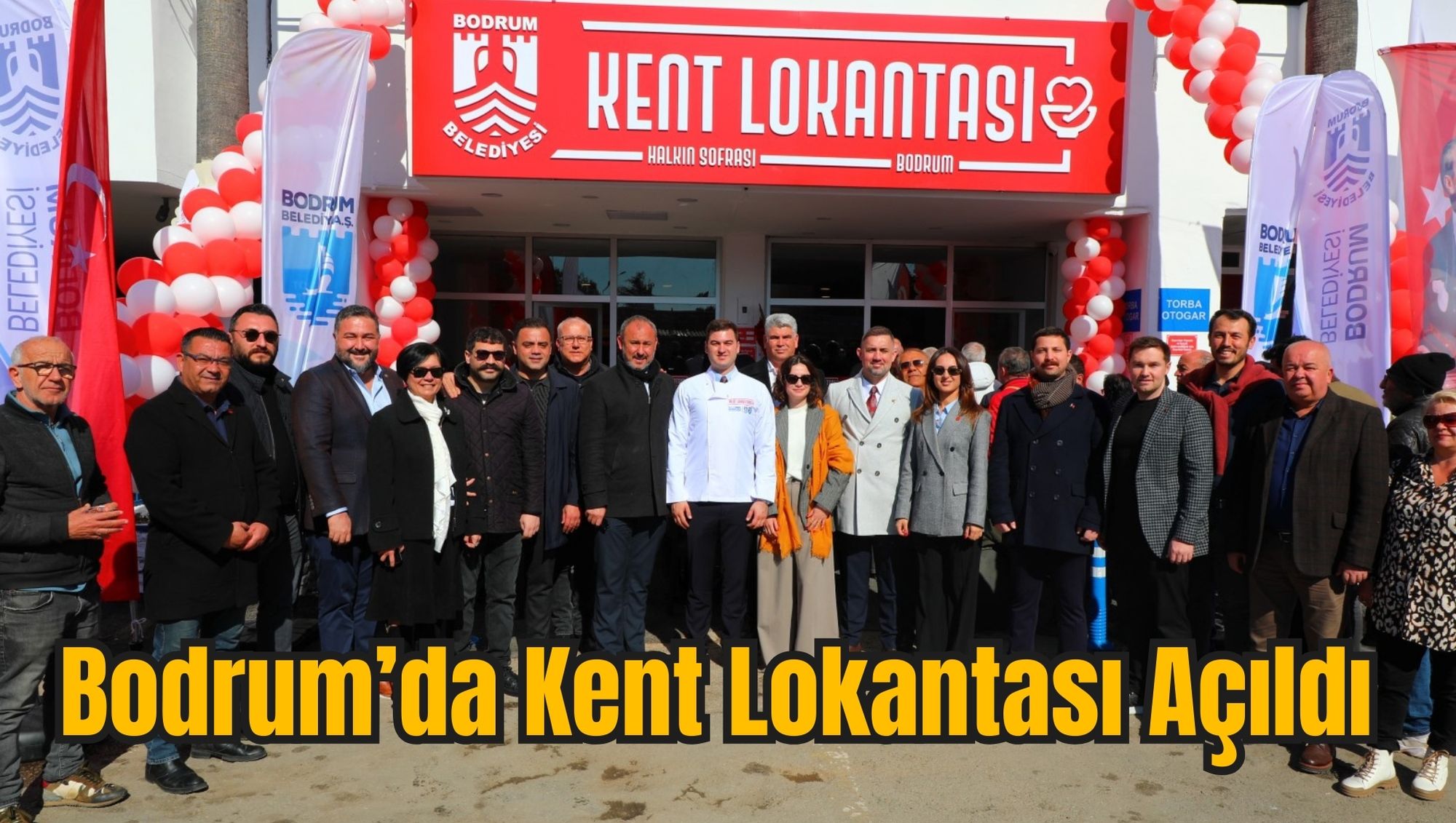 Bodrum’da Kent Lokantası Açıldı