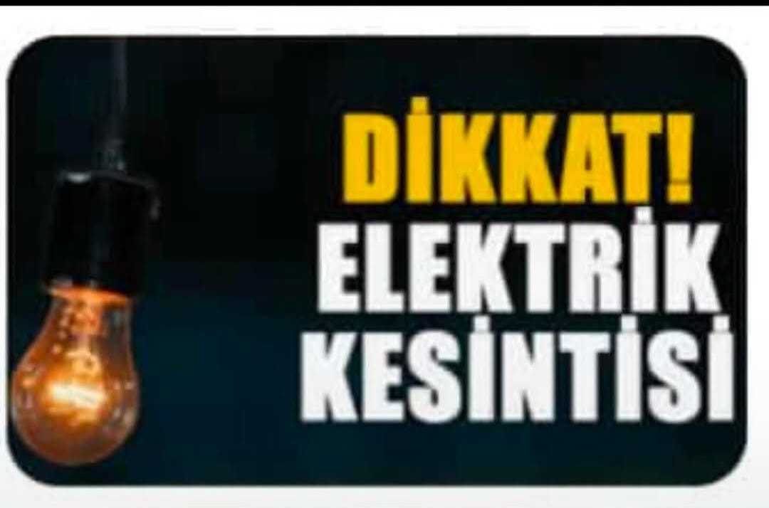 Menteşe'de Planlı Elektrik Kesintisi