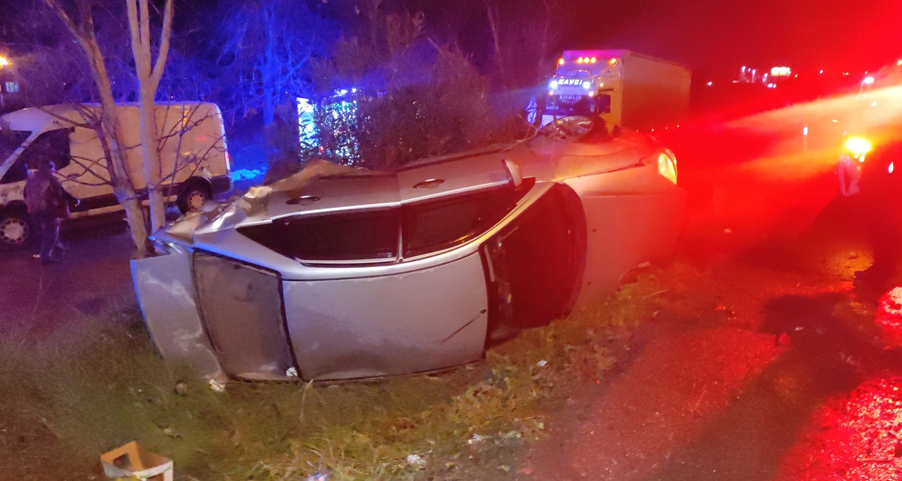 İki Otomobil Çarpıştı: 1 Kişi Yaşamını Yitirdi