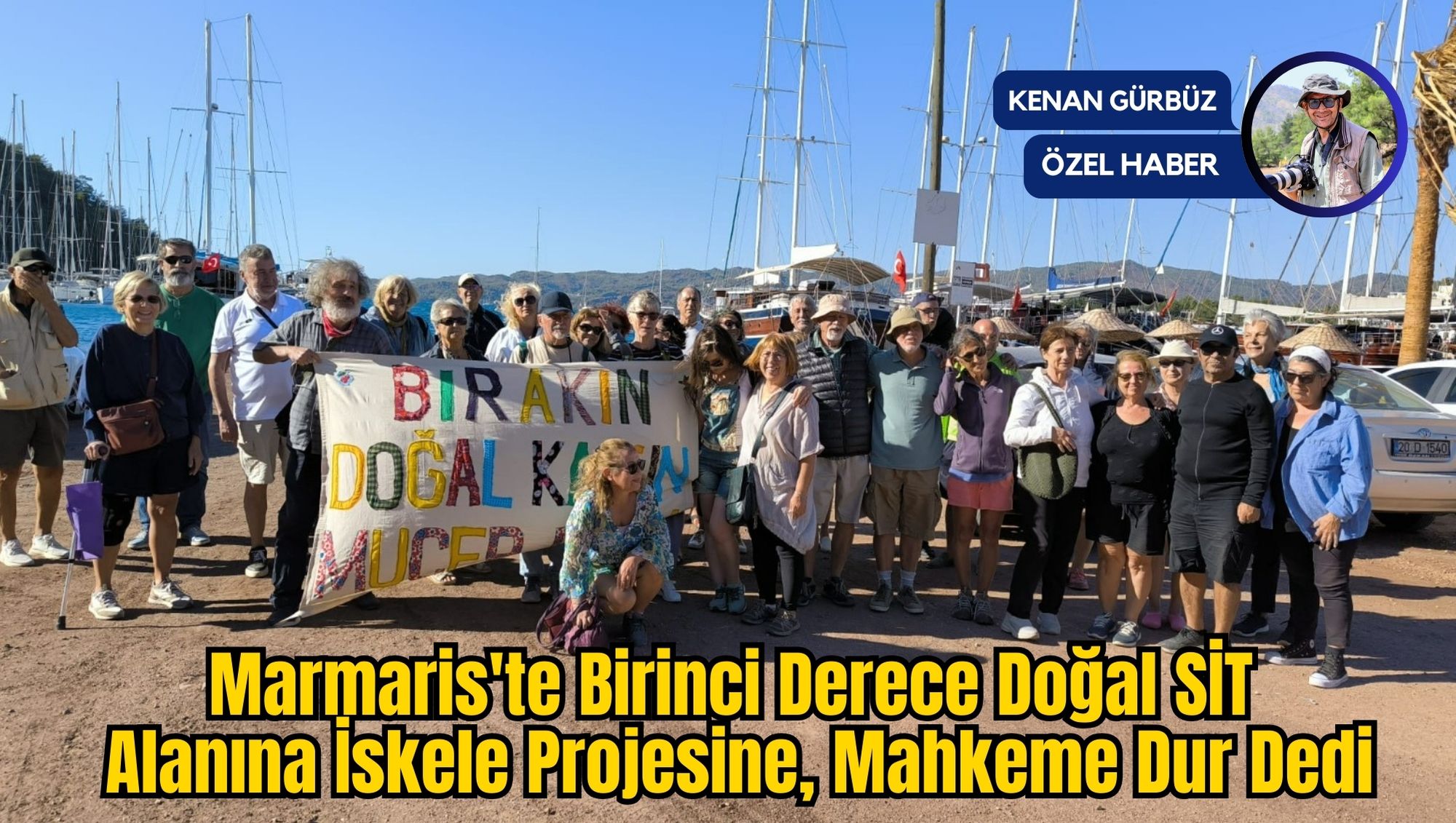 Marmaris'te Birinci Derece Doğal SİT Alanına İskele Projesine, Mahkeme Dur Dedi