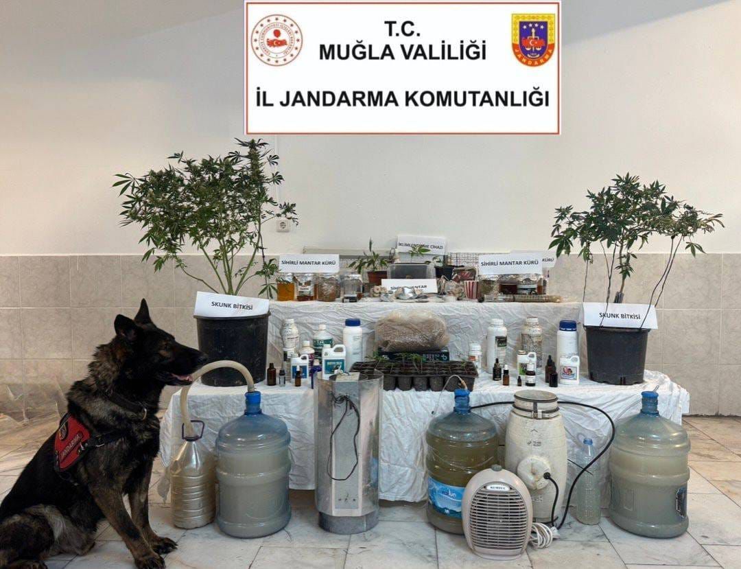 Ortaca'da Yasaklı Madde Operasyonu