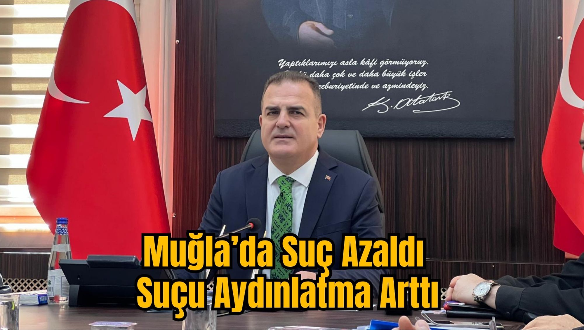 Muğla’da Suç Azaldı, Suçu Aydınlatma Arttı