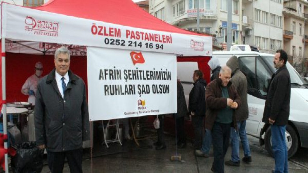 Afrin şehitleri için lokma