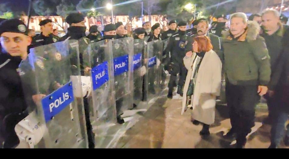 Polis Valilik Önünde Sinpaş Açıklamasına İzin Vermedi