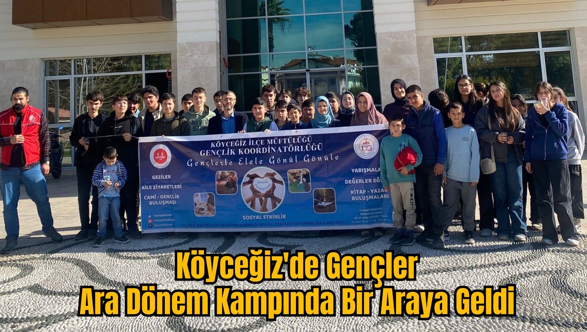 Köyceğiz'de Gençler Ara Dönem Kampında Bir Araya Geldi