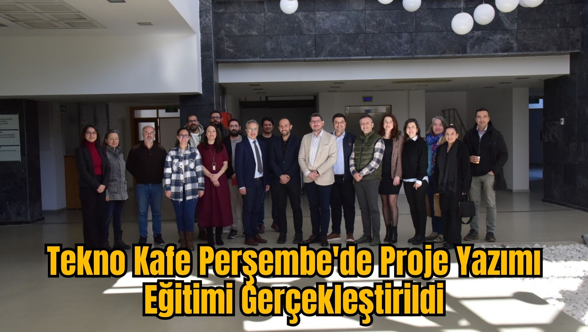 Tekno Kafe Perşembe'de Proje Yazımı Eğitimi Gerçekleştirildi