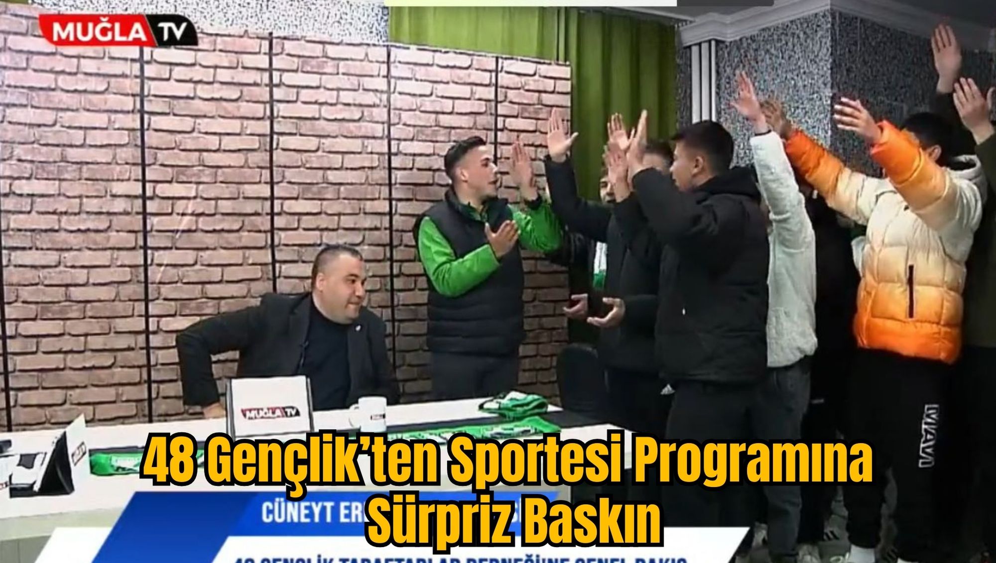 48 Gençlik’ten Sportesi Programına Sürpriz Baskın