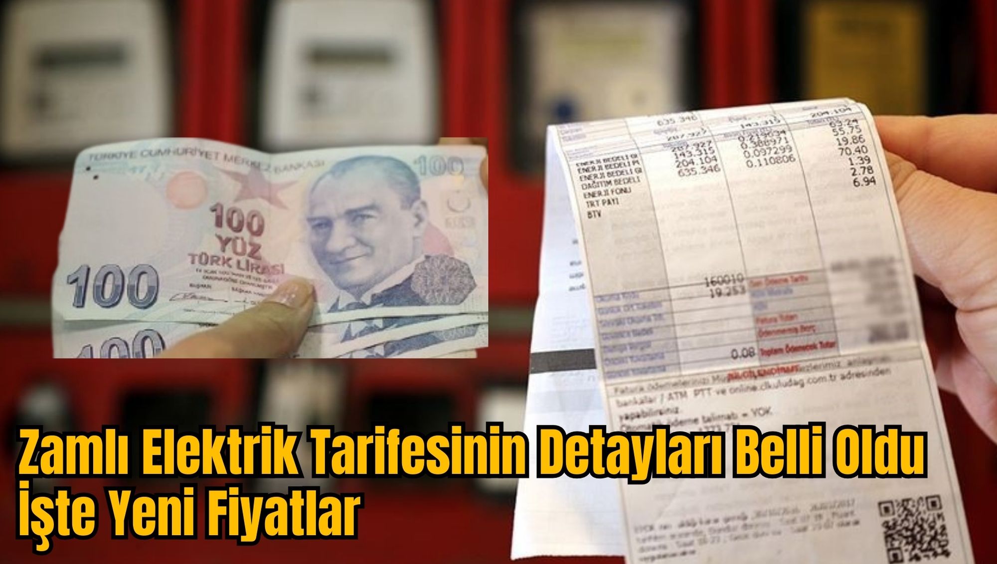 Zamlı Elektrik Tarifesinin Detayları Belli Oldu: İşte Yeni Fiyatlar