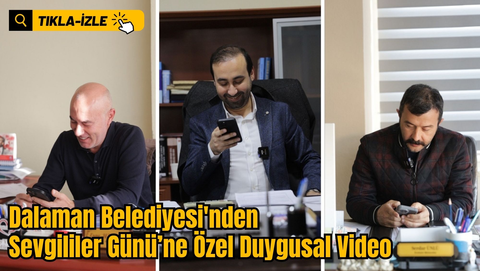 Dalaman Belediyesi'nden Sevgililer Günü’ne Özel Duygusal Video