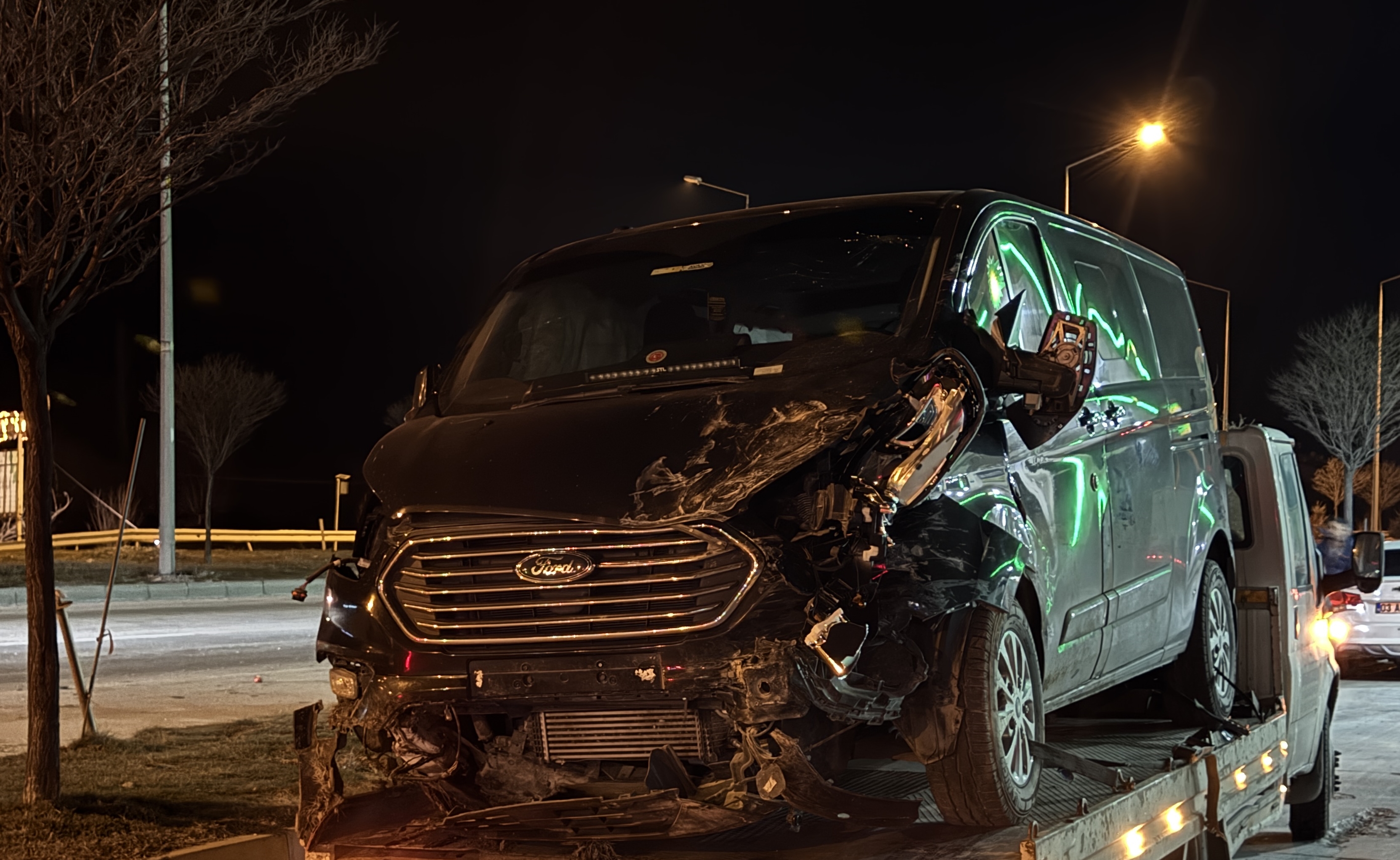 Milletvekili  ile İl Başkanı  trafik kazası geçirdi