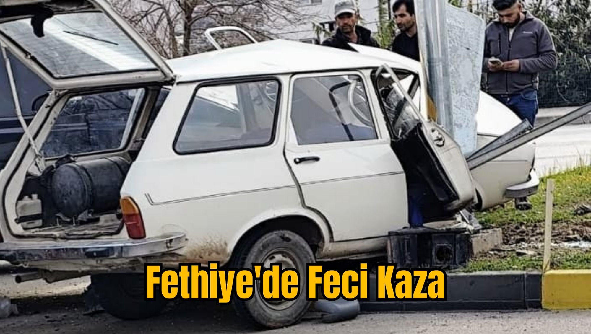 Fethiye'de Feci Kaza