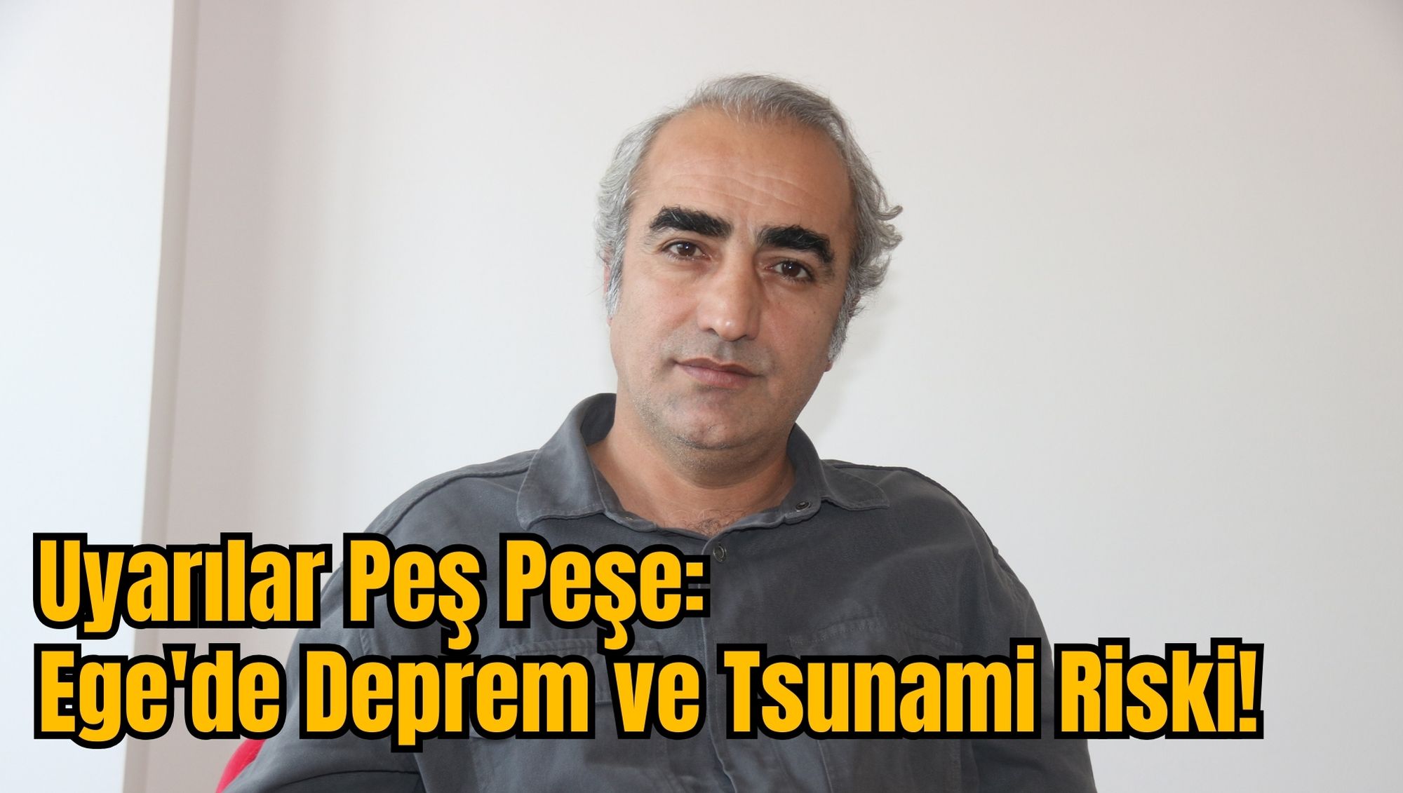 Uyarılar Peş Peşe: Ege'de Deprem ve Tsunami Riski!