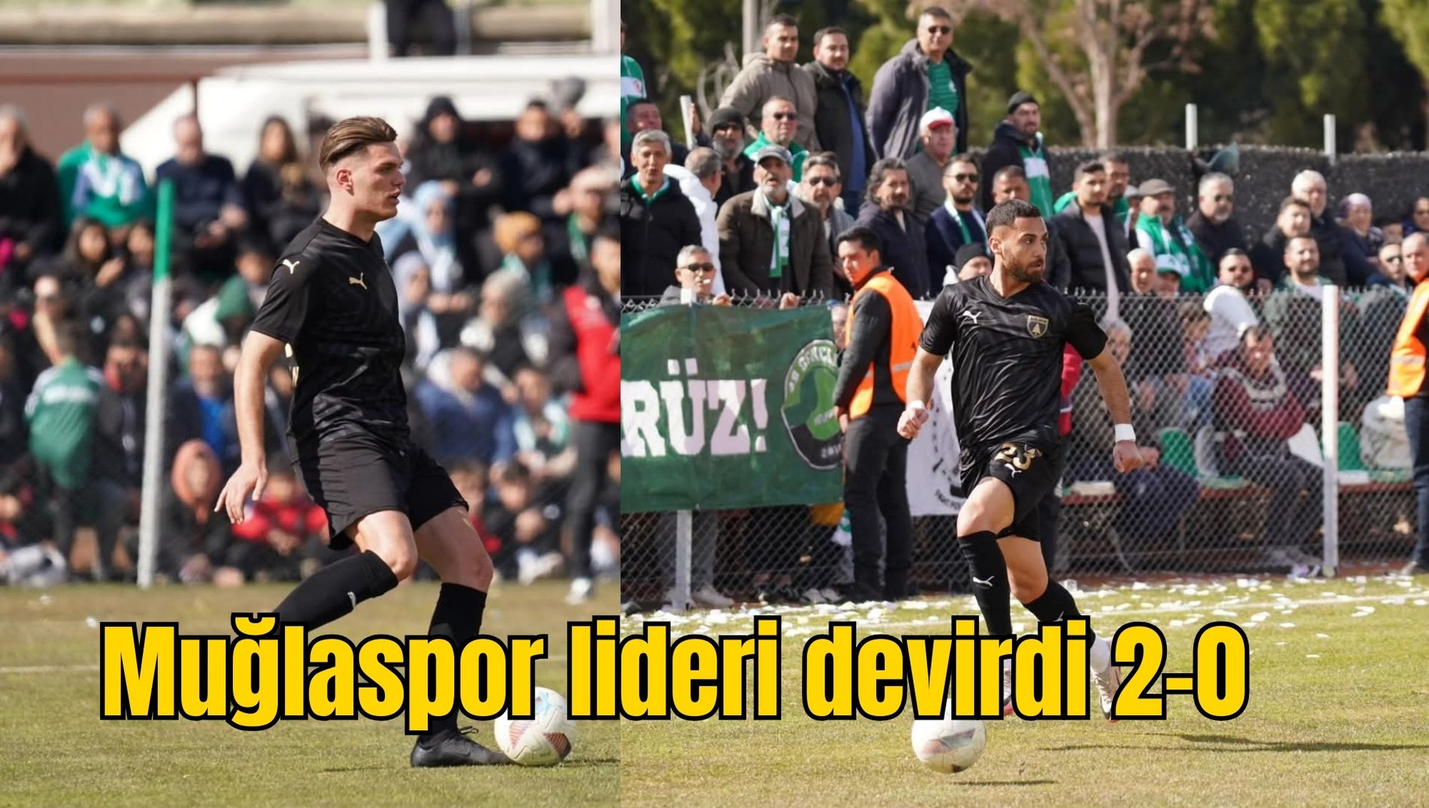 Muğlaspor lideri devirdi 2-0