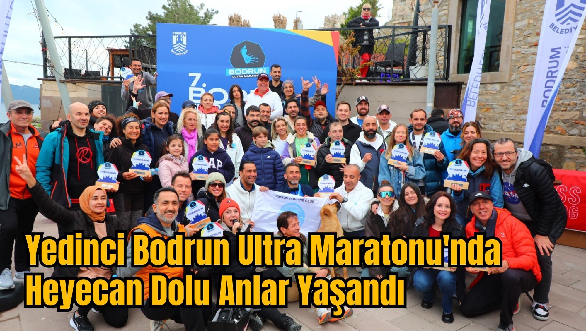 Yedinci Bodrun Ultra Maratonu'nda Heyecan Dolu Anlar Yaşandı