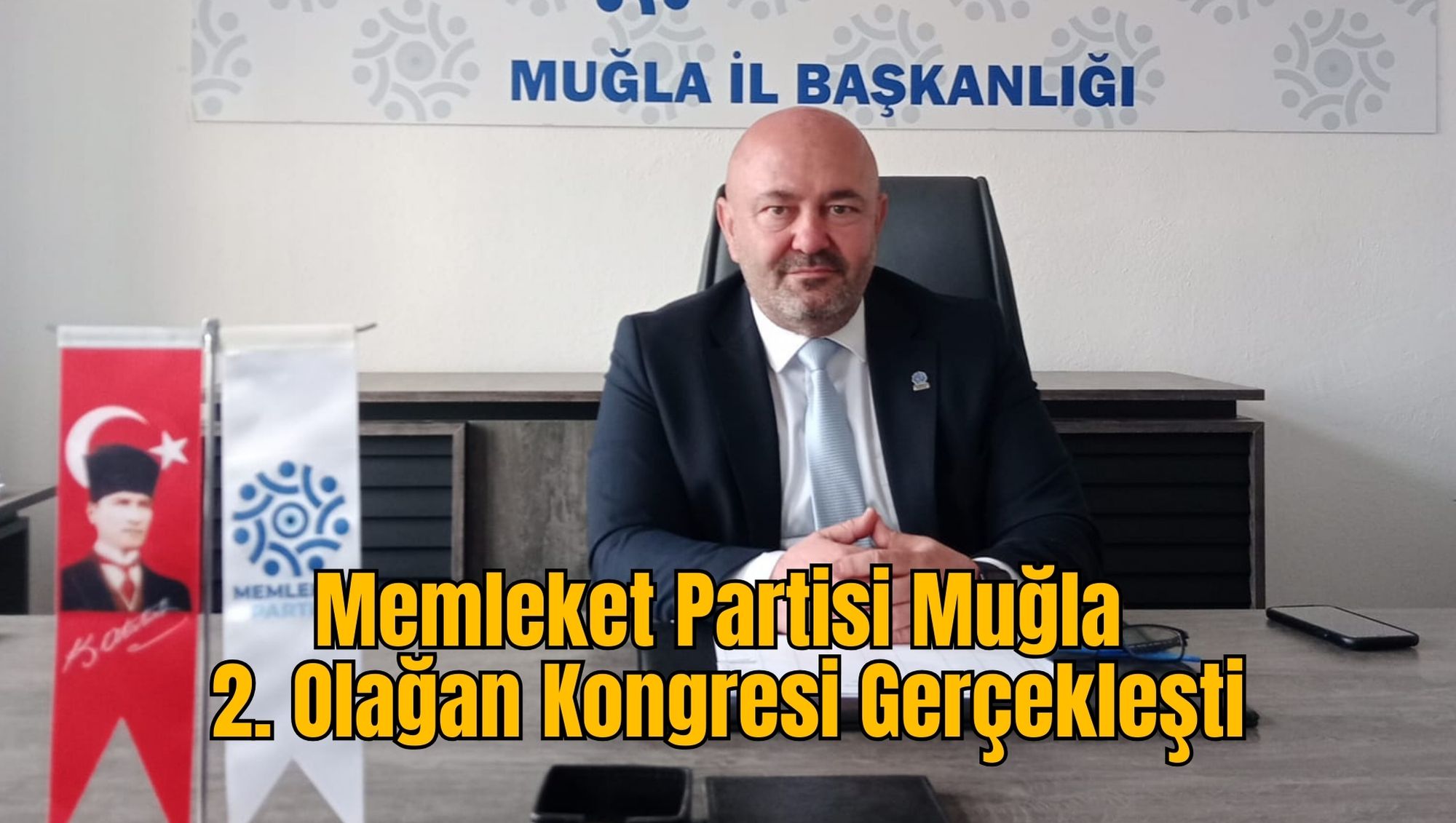 Memleket Partisi Muğla 2. Olağan Kongresi Gerçekleşti