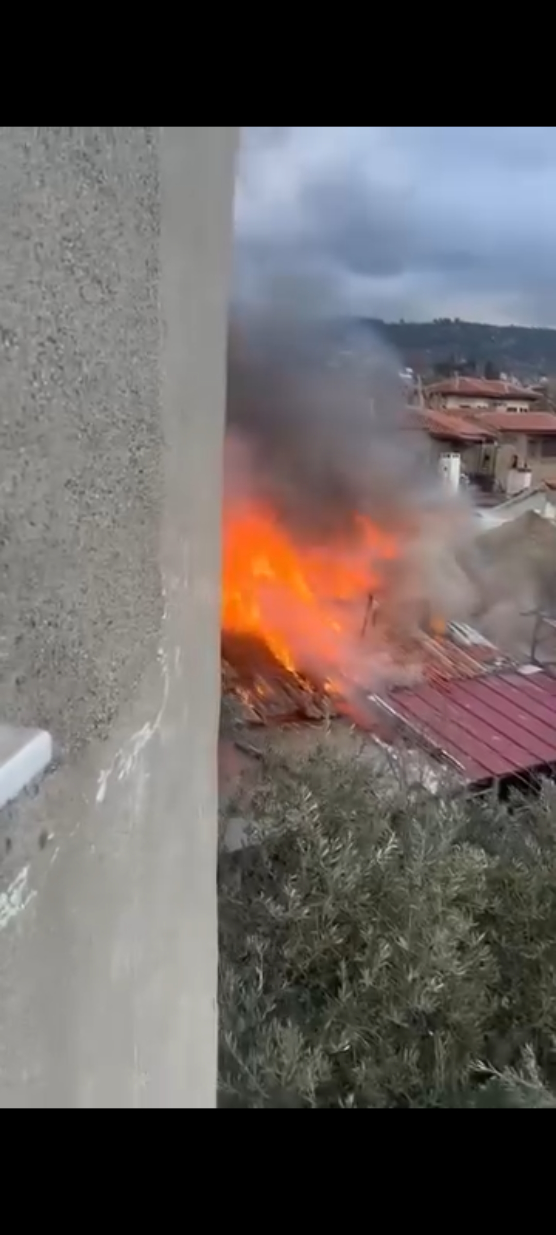 Menteşe'de Ev Yangını...