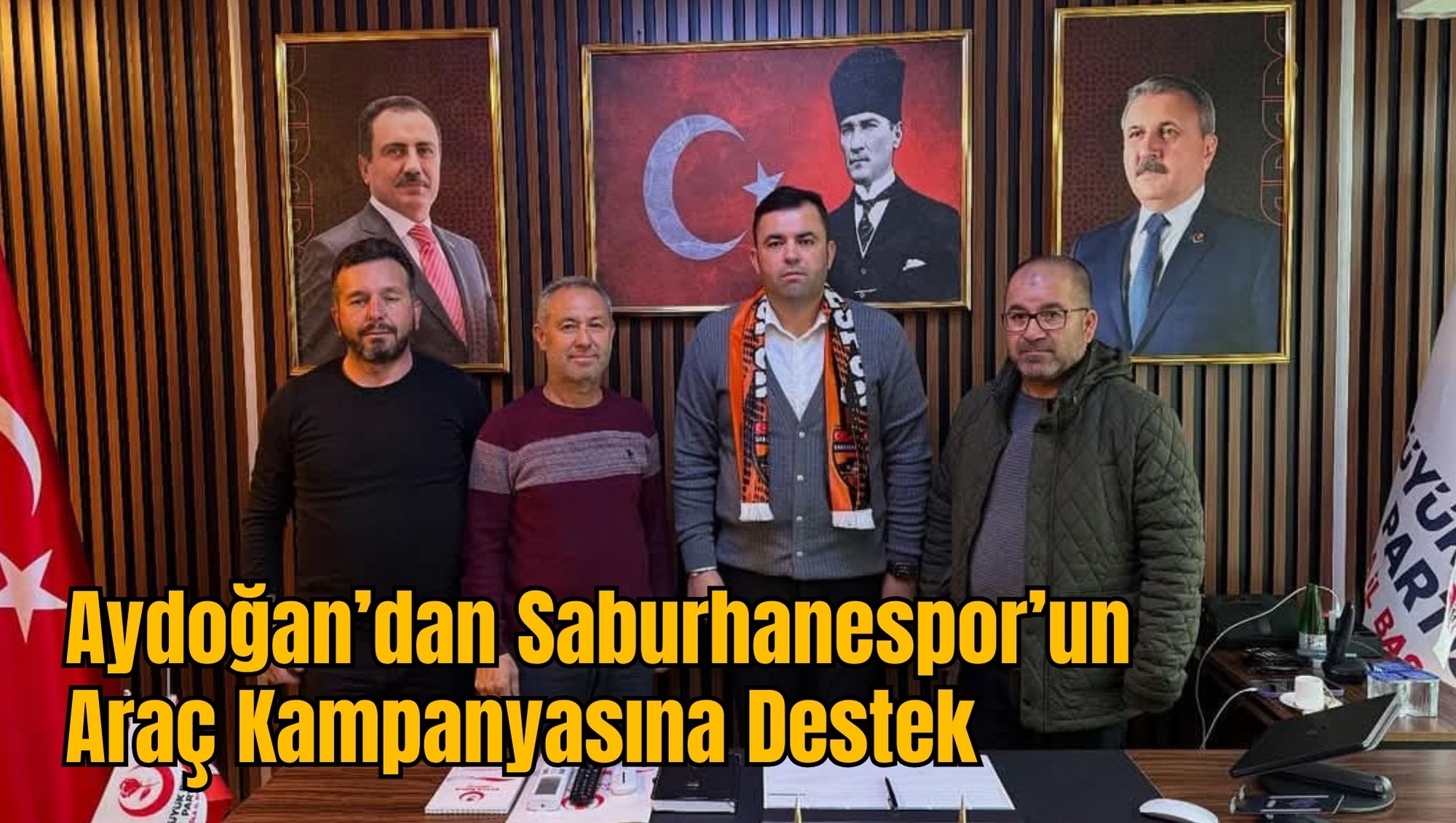 Aydoğan’dan Saburhanespor’un Araç Kampanyasına Destek