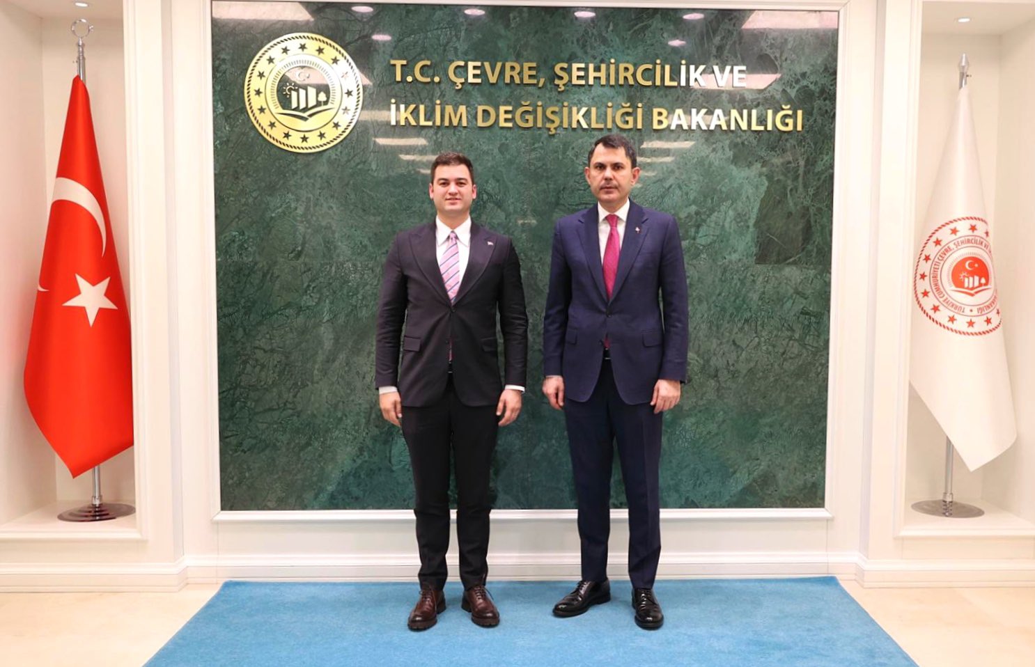 Bodrum Belediye Başkanından Bakan Kurum'a Ziyaret