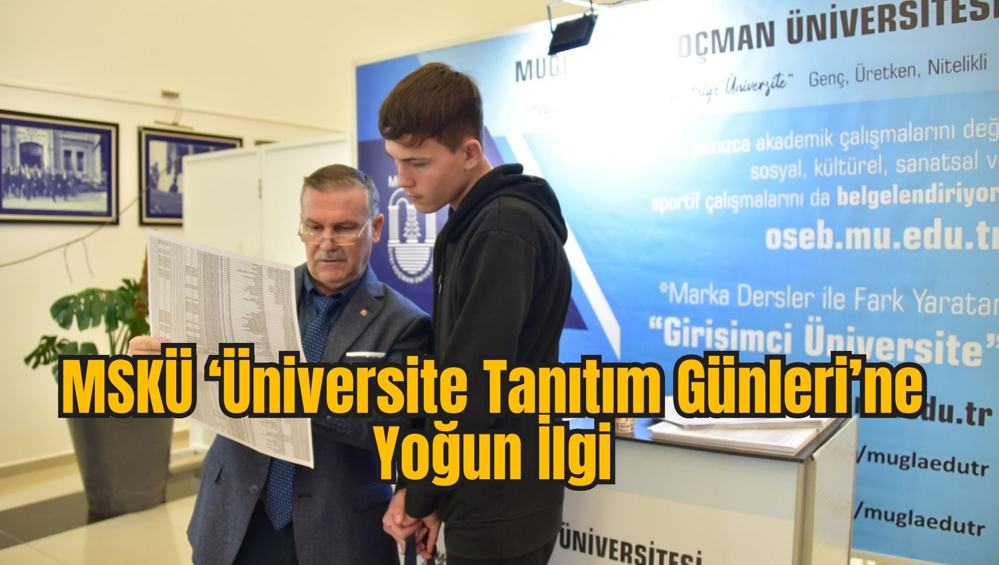 MSKÜ ‘Üniversite Tanıtım Günleri’ne Yoğun İlgi