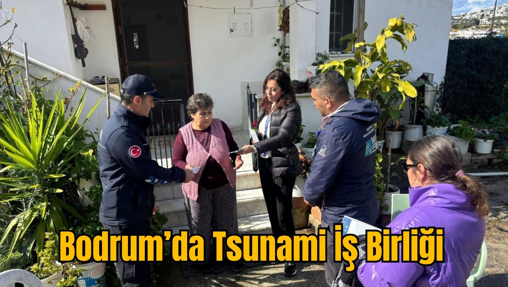 Bodrum’da Tsunami İş Birliği