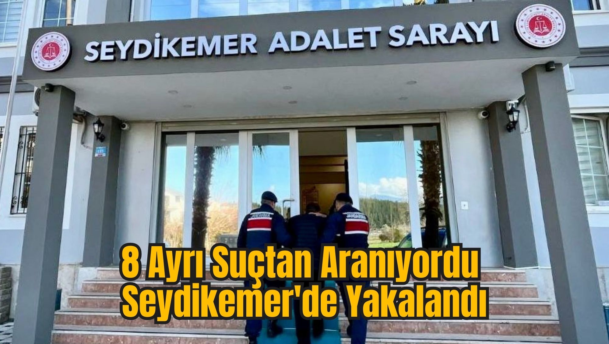 8 Ayrı Suçtan Aranıyordu Seydikemer'de Yakalandı