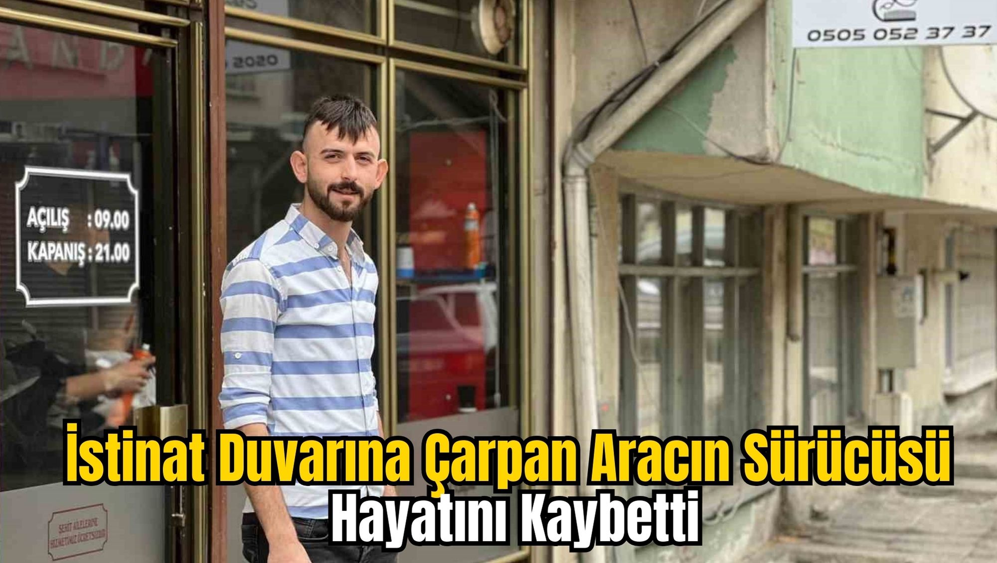 İstinat Duvarına Çarpan Aracın Sürücüsü Hayatını Kaybetti