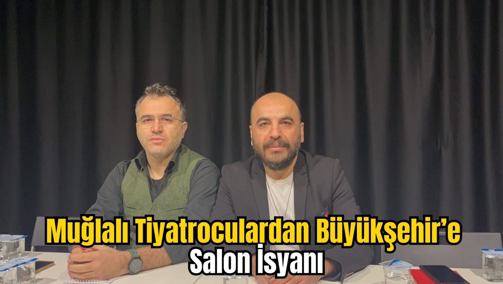 Muğlalı Tiyatroculardan Büyükşehir'e Salon İsyanı