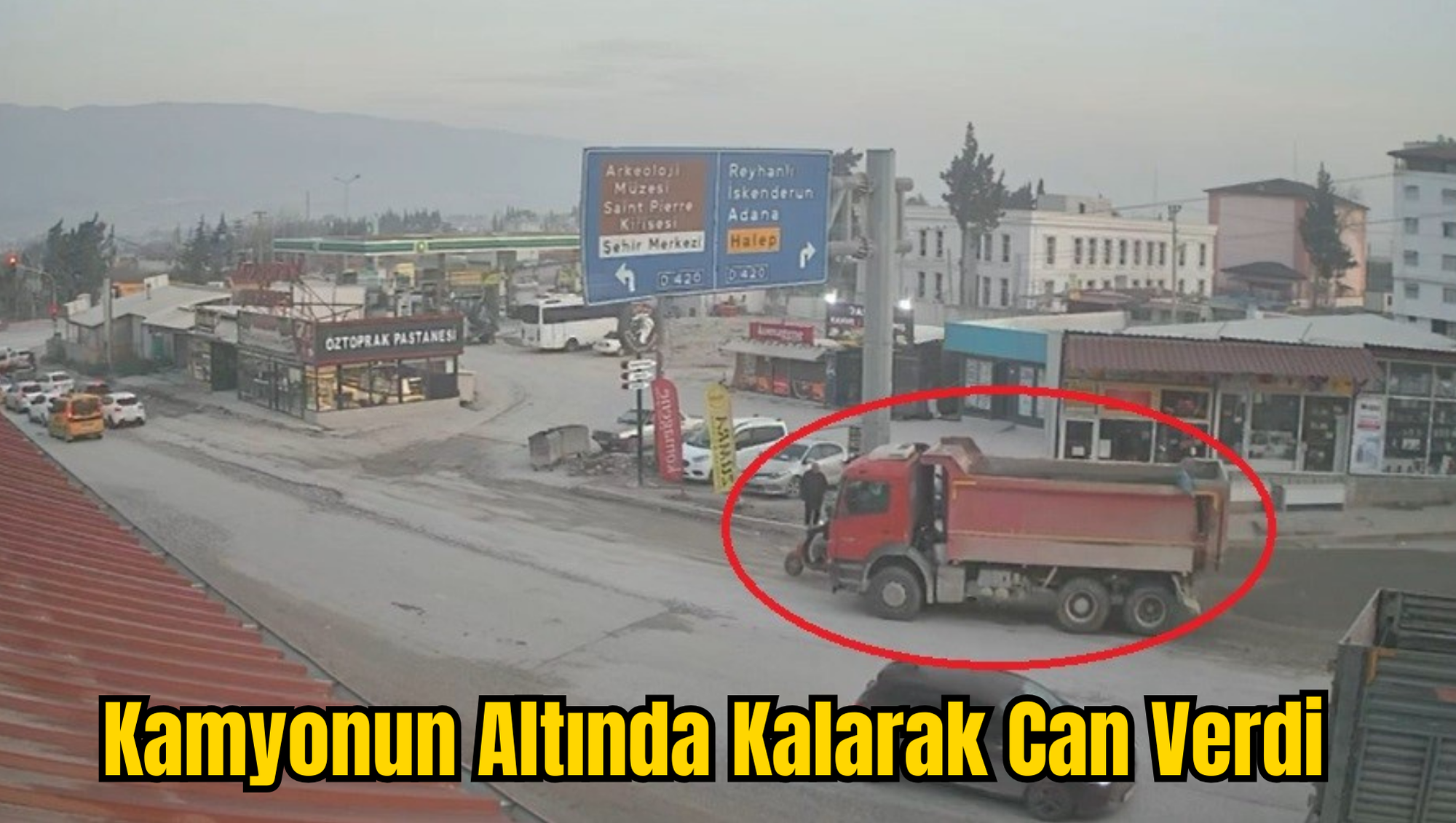 Kamyonun Altında Kalarak Can Verdi