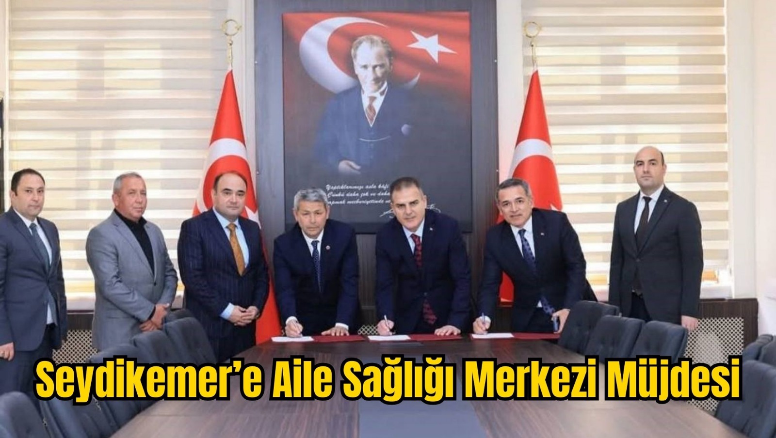 Seydikemer’e Aile Sağlığı Merkezi Müjdesi