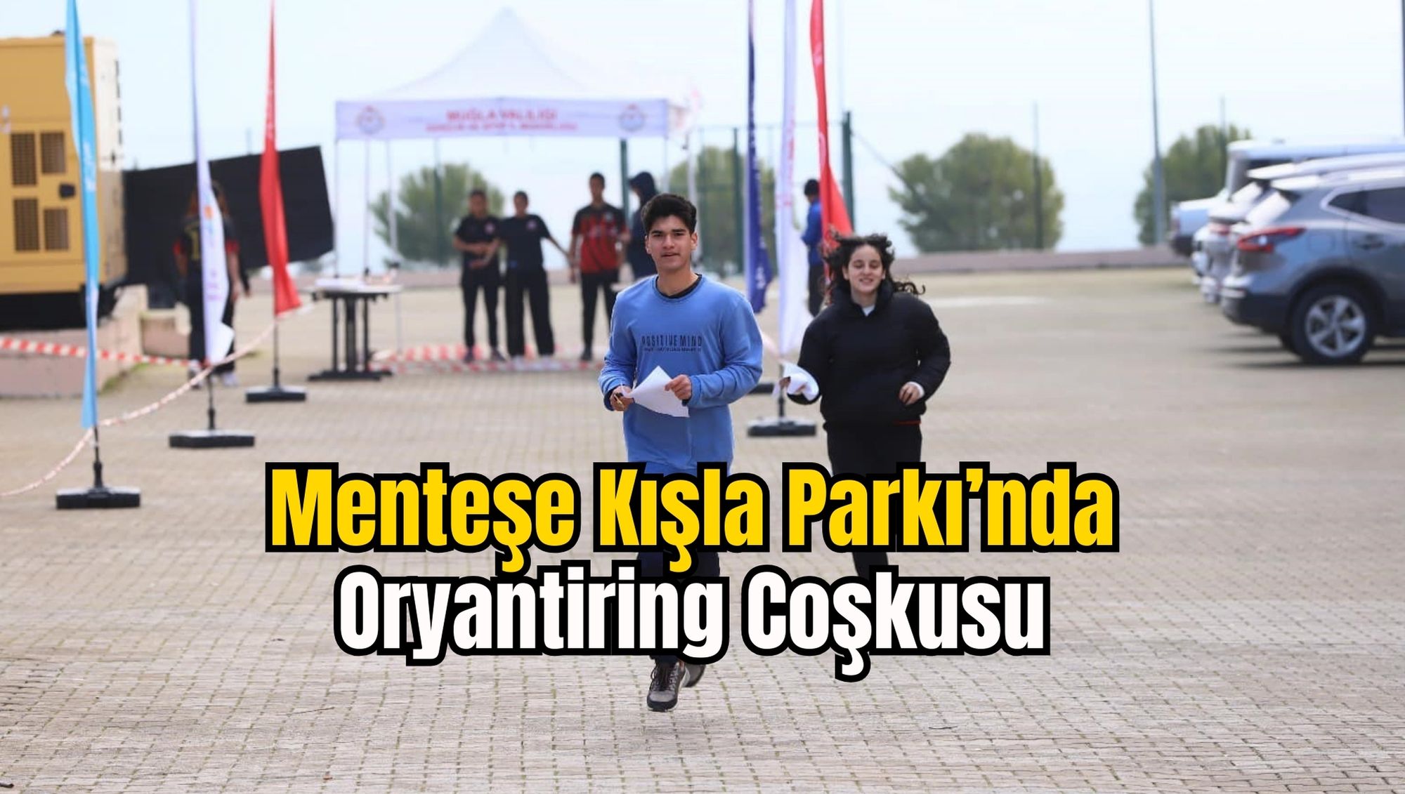 Menteşe Kışla Parkı’nda Oryantiring Coşkusu