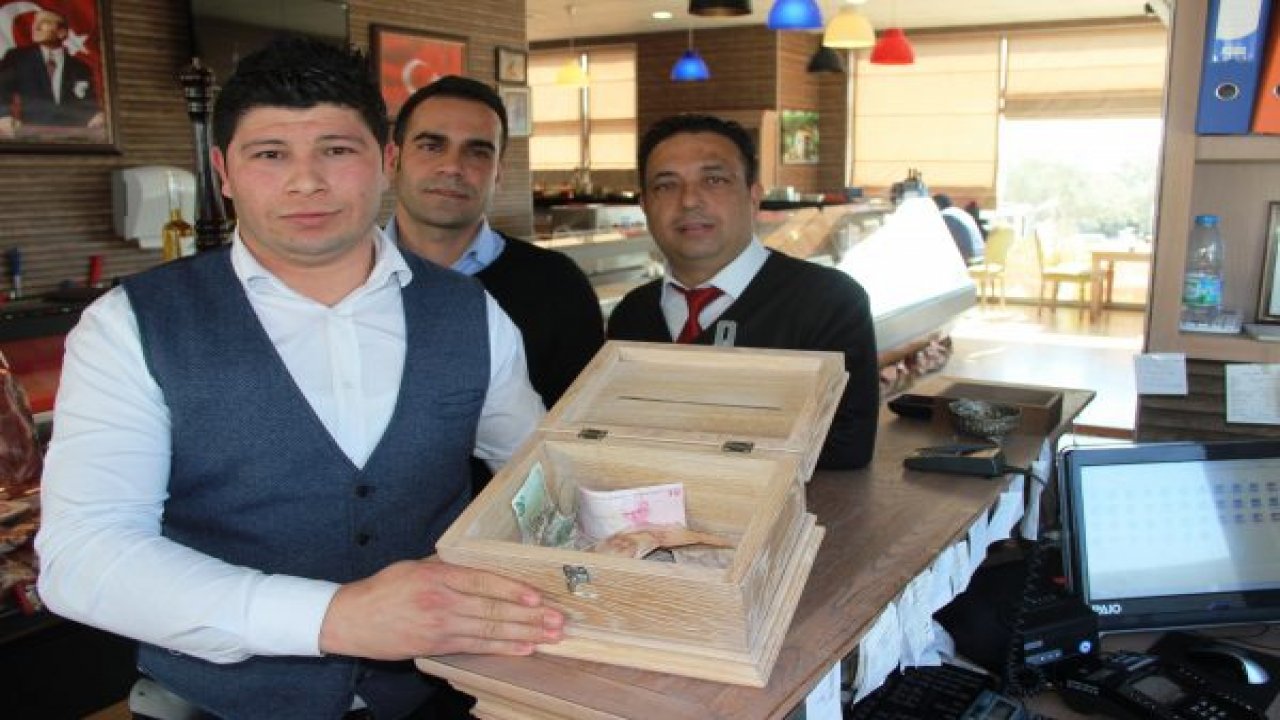 Bahşişlerini Mehmetçiğe bağışladılar