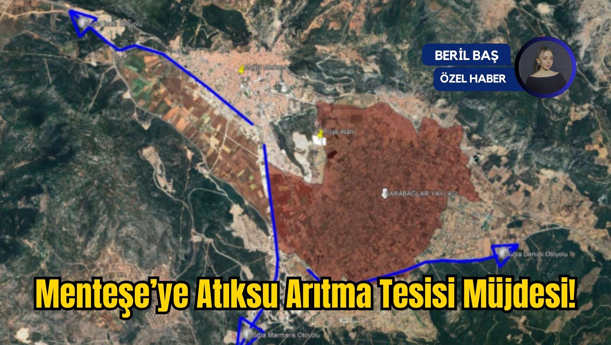 Menteşe’ye Atıksu Arıtma Tesisi Müjdesi!