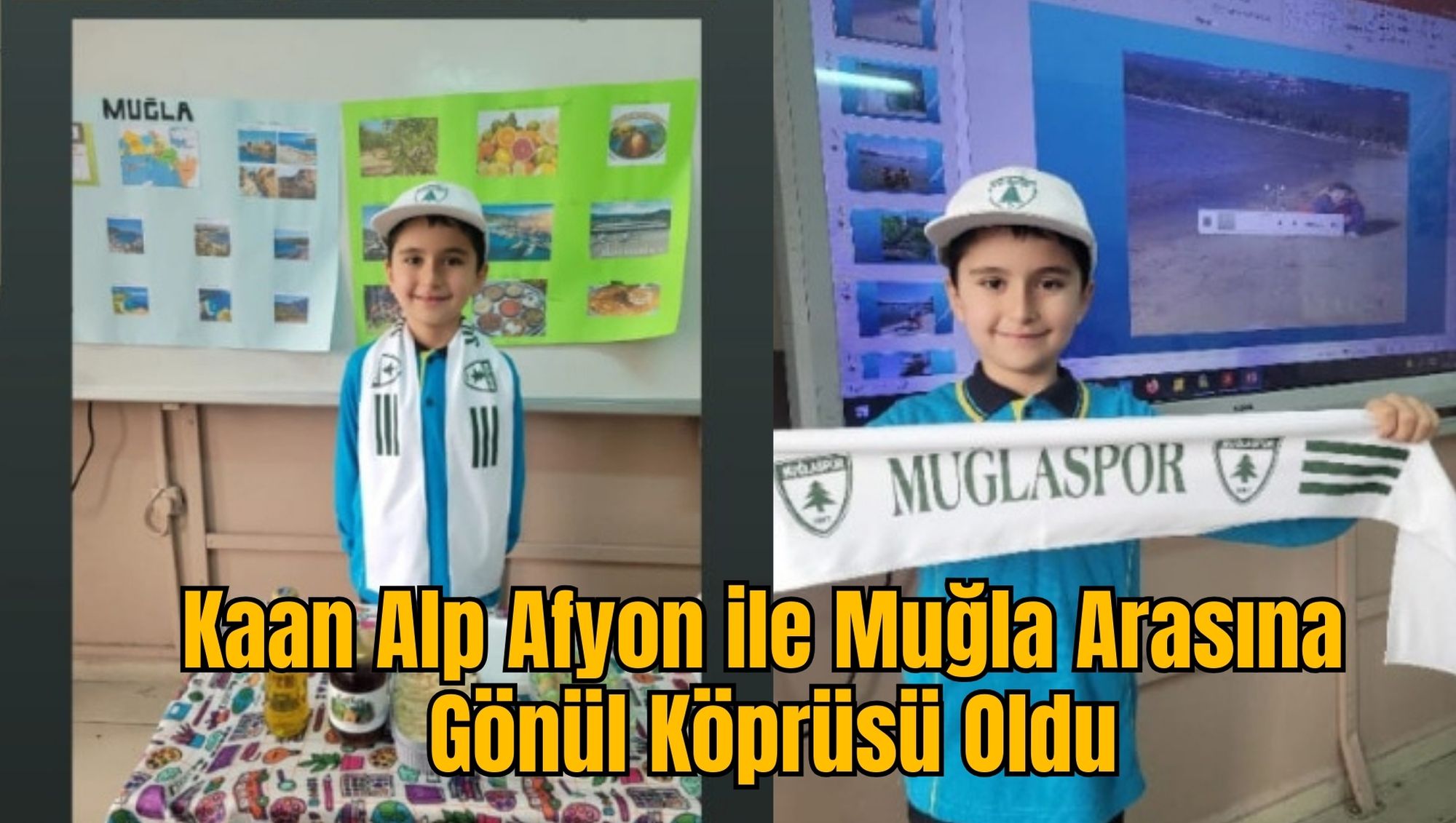 Kaan Alp Afyon ile Muğla Arasına Gönül Köprüsü Oldu