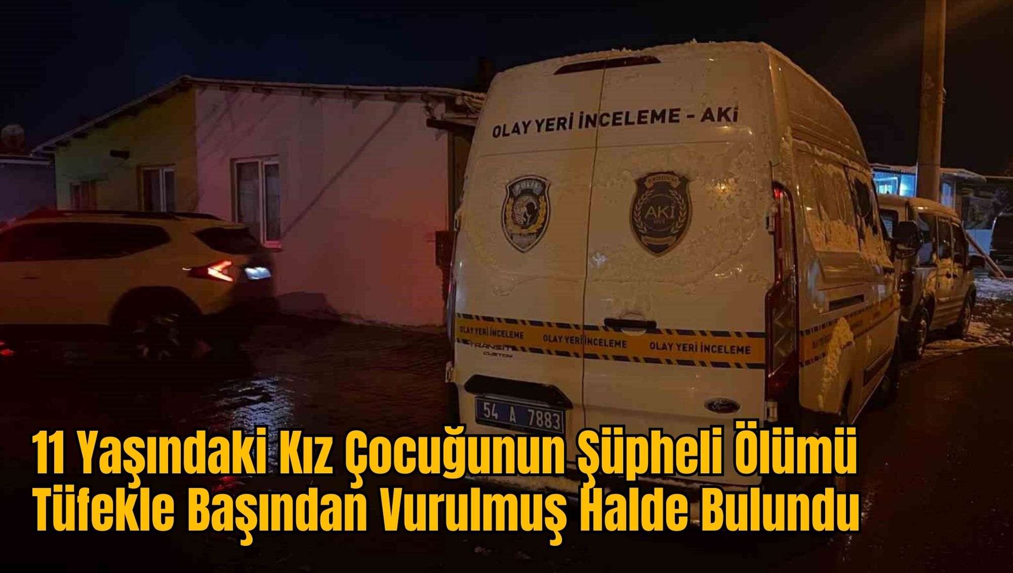 11 Yaşındaki Kız Çocuğunun Şüpheli Ölümü Tüfekle Başından Vurulmuş Halde Bulundu