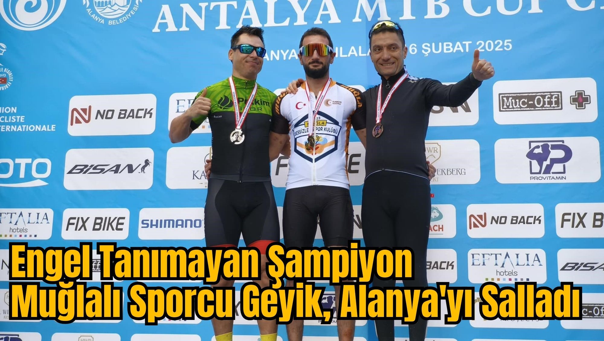 Engel Tanımayan Şampiyon: Muğlalı Sporcu Geyik, Alanya'yı Salladı