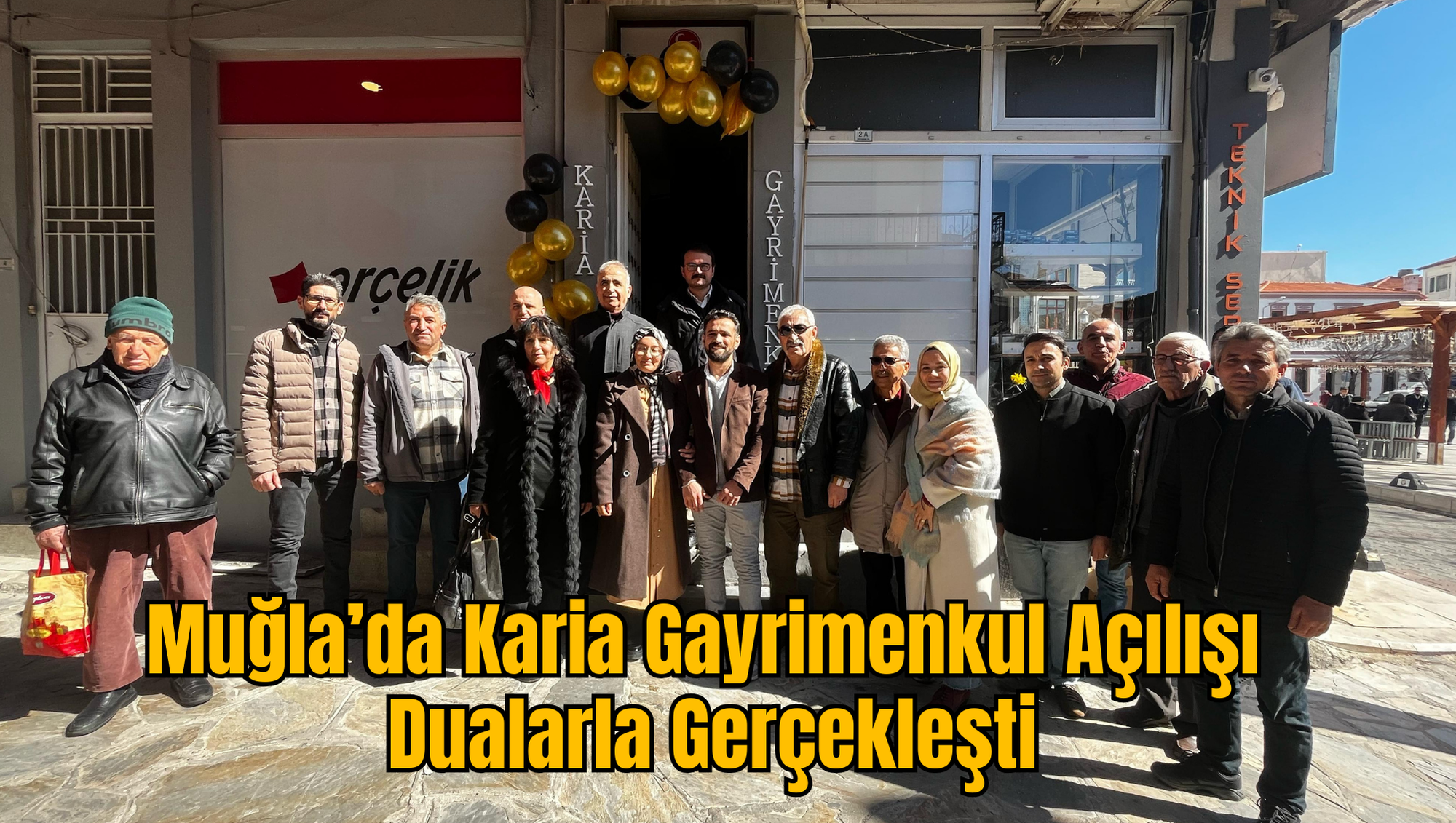 Muğla’da Karia Gayrimenkul Açılışı Dualarla Gerçekleşti