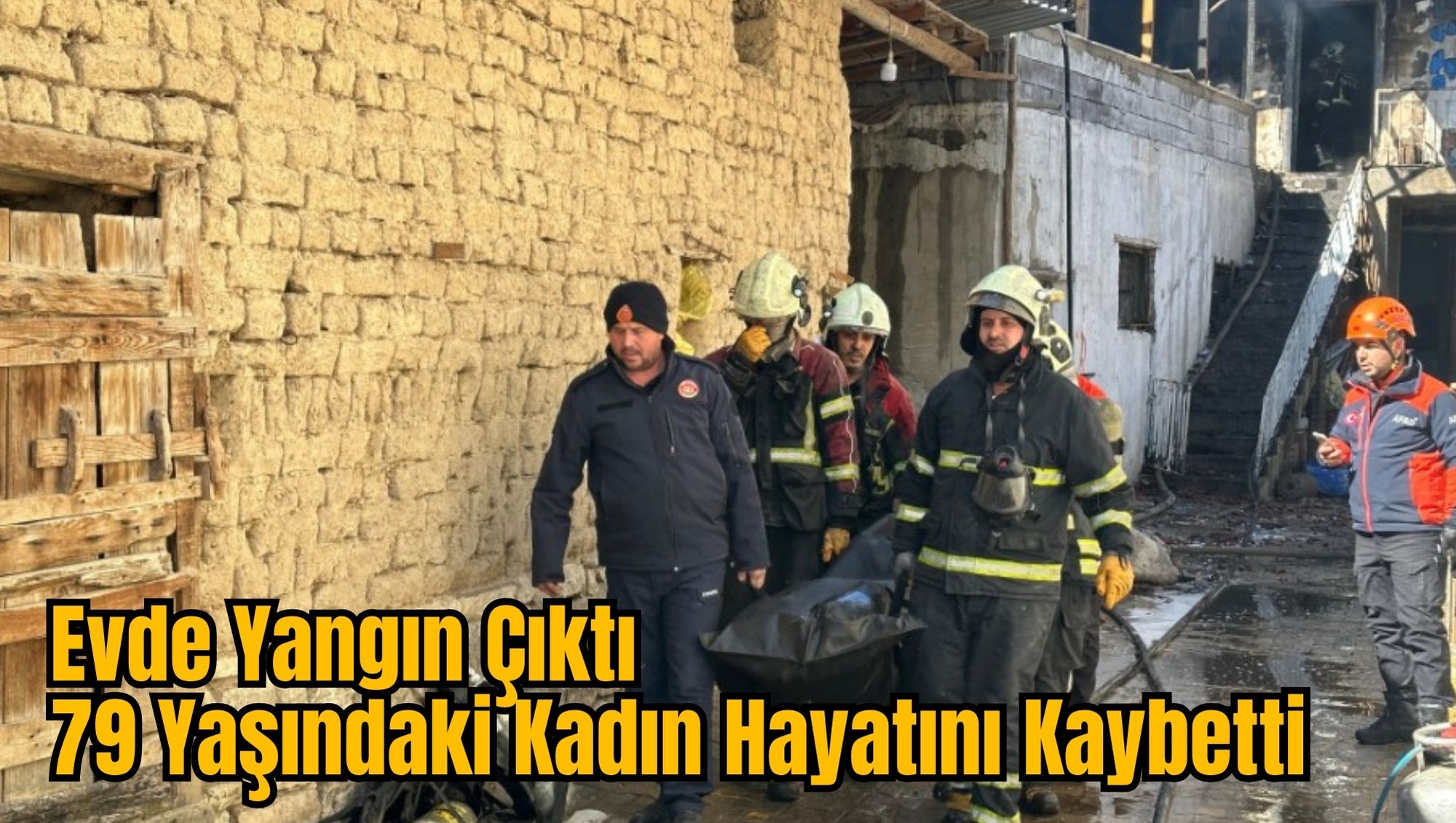 Evde Yangın Çıktı: 79 Yaşındaki Kadın Hayatını Kaybetti