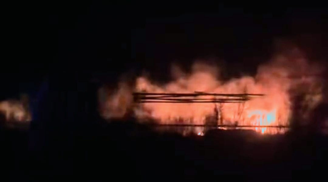 Muğla'da Korkutan Yangın