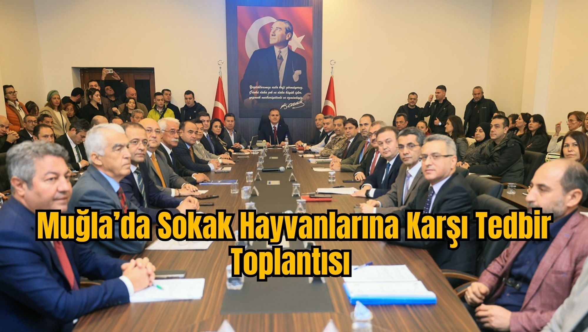 Muğla’da Sokak Hayvanlarına Karşı Tedbir Toplantısı